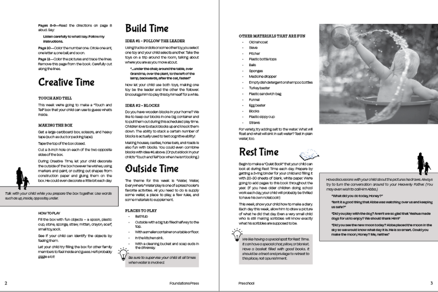 Foundations Of Preschool